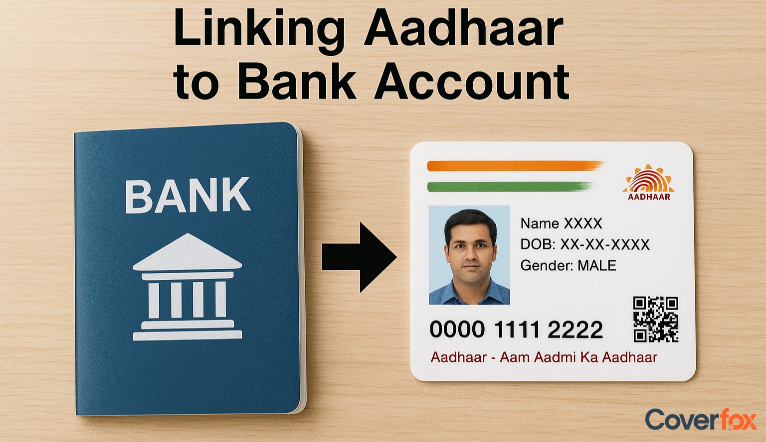 Linking Aadhaar card with bank account